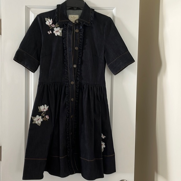 Ruffled Kate Spade Dress - Picture 1 of 3